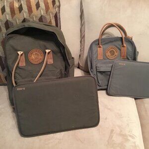 Kanken 2 15" laptop and Kanken 2 Mini